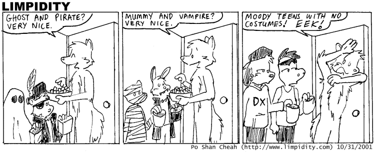 Limpidity #464: Halloween 2001