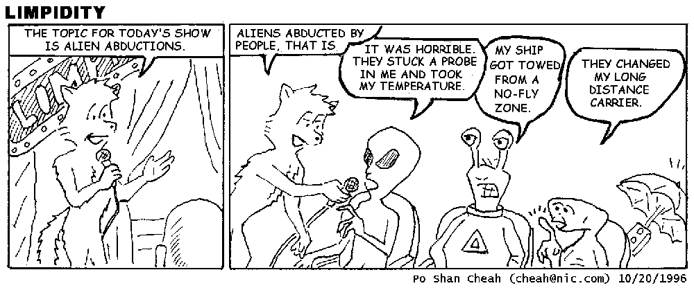 Limpidity #45: Alien Abductions