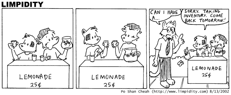 Limpidity #482: The Lemonade Stand, Part 3